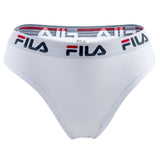 FILA Ladies Brazilian Briefs - Panty, Logo waistband, Cotton Stretch, plain, XS-XL