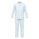 Seidensticker Herren Schlafanzug, lang - Classic Pyjama Set, Web-Schlafanzug, Knopfleiste, Baumwolle