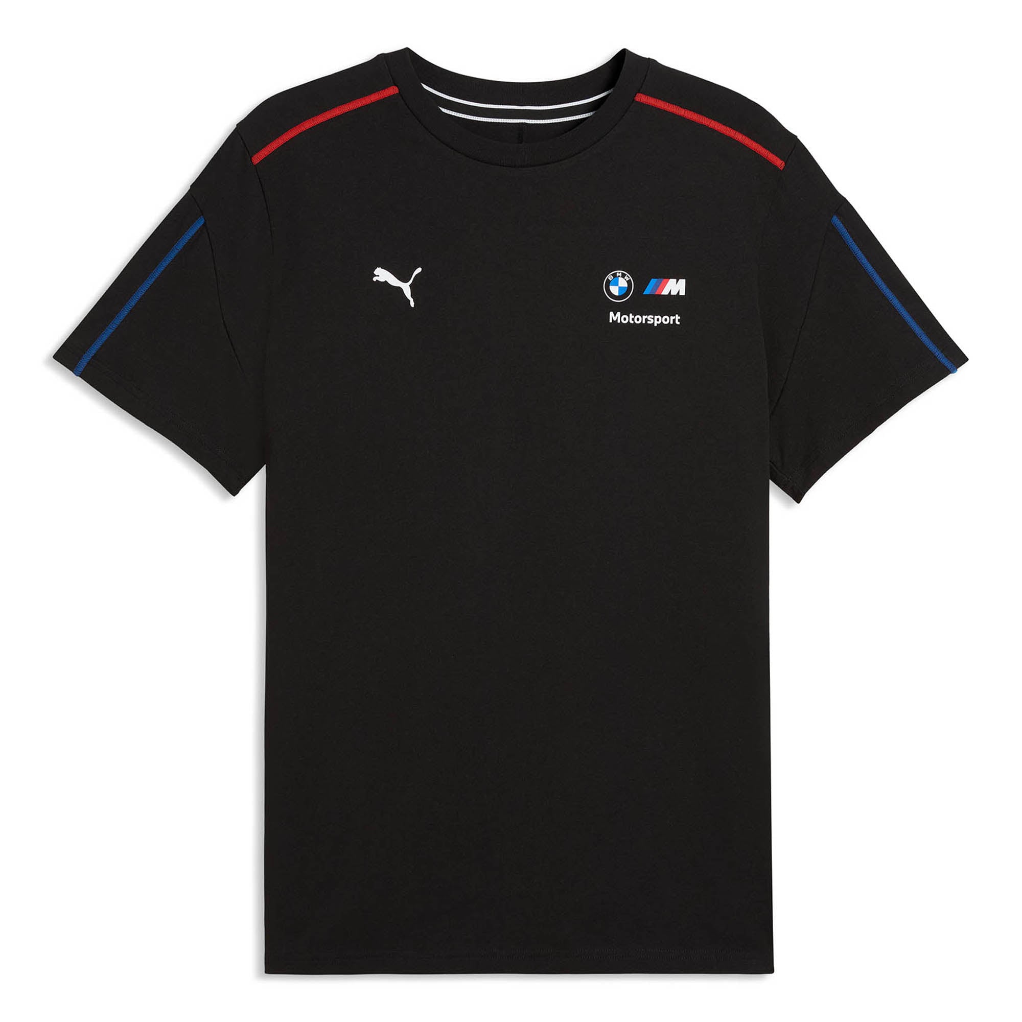 PUMA Herren T-Shirt - BMW Motorsport, Sportswear, Small Logo Tee, Baumwolle