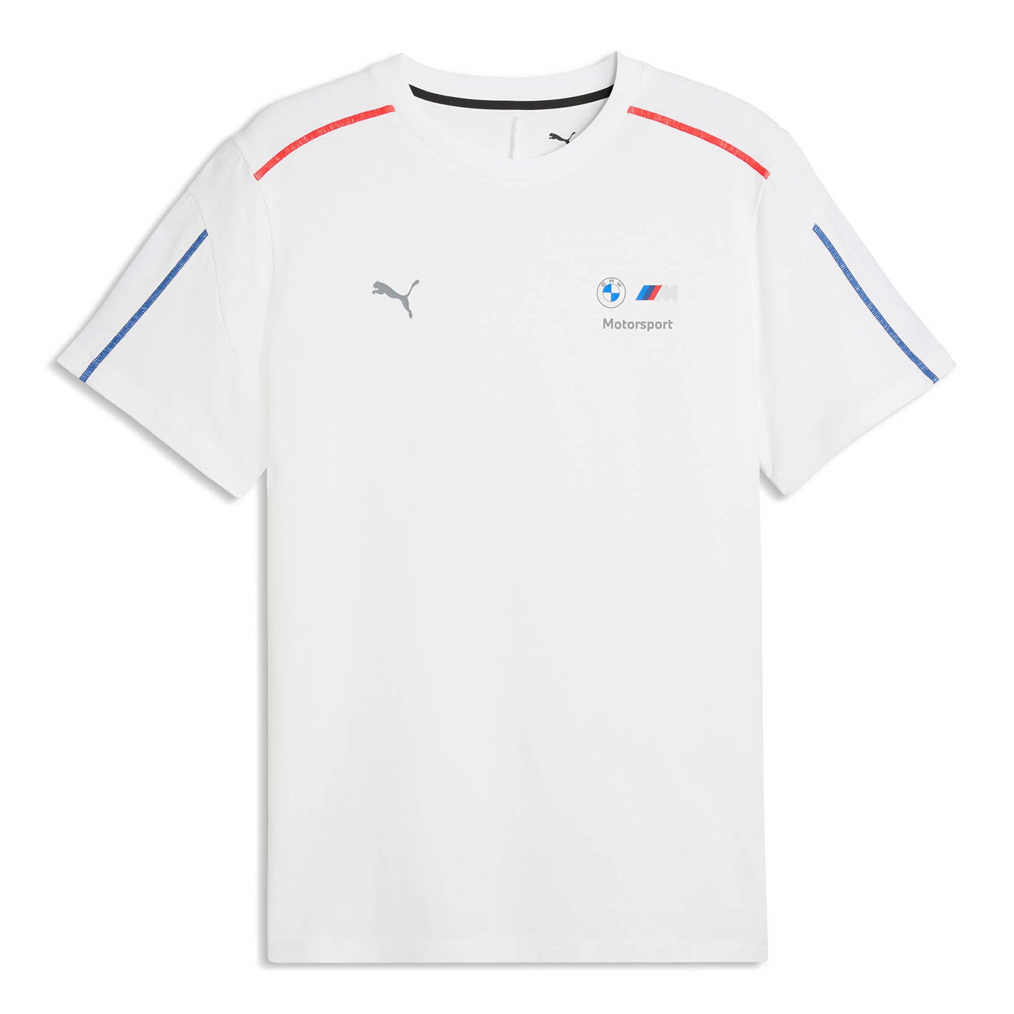 PUMA Herren T-Shirt - BMW Motorsport, Sportswear, Small Logo Tee, Baumwolle