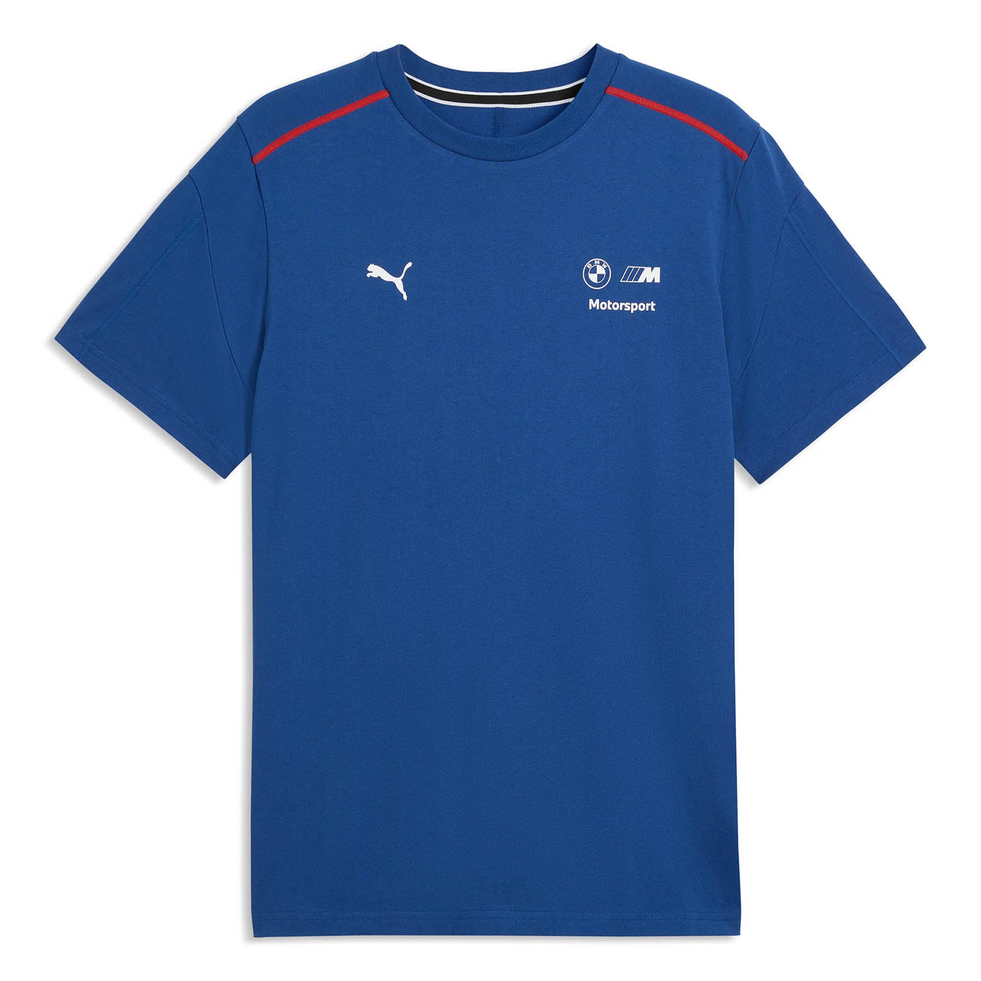 PUMA Herren T-Shirt - BMW Motorsport, Sportswear, Small Logo Tee, Baumwolle