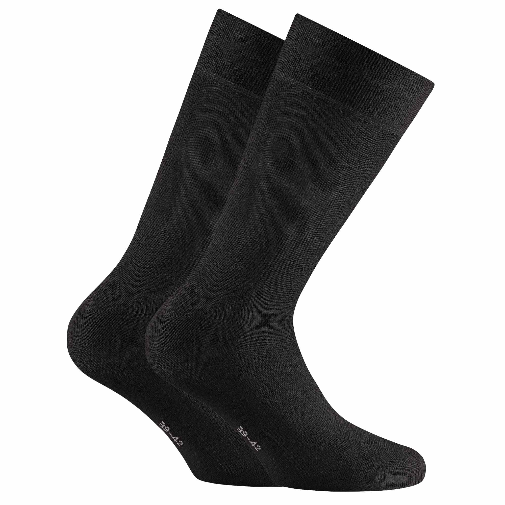 Rohner Basic Unisex Socks, 2 pack - Bamboo, Short Socks