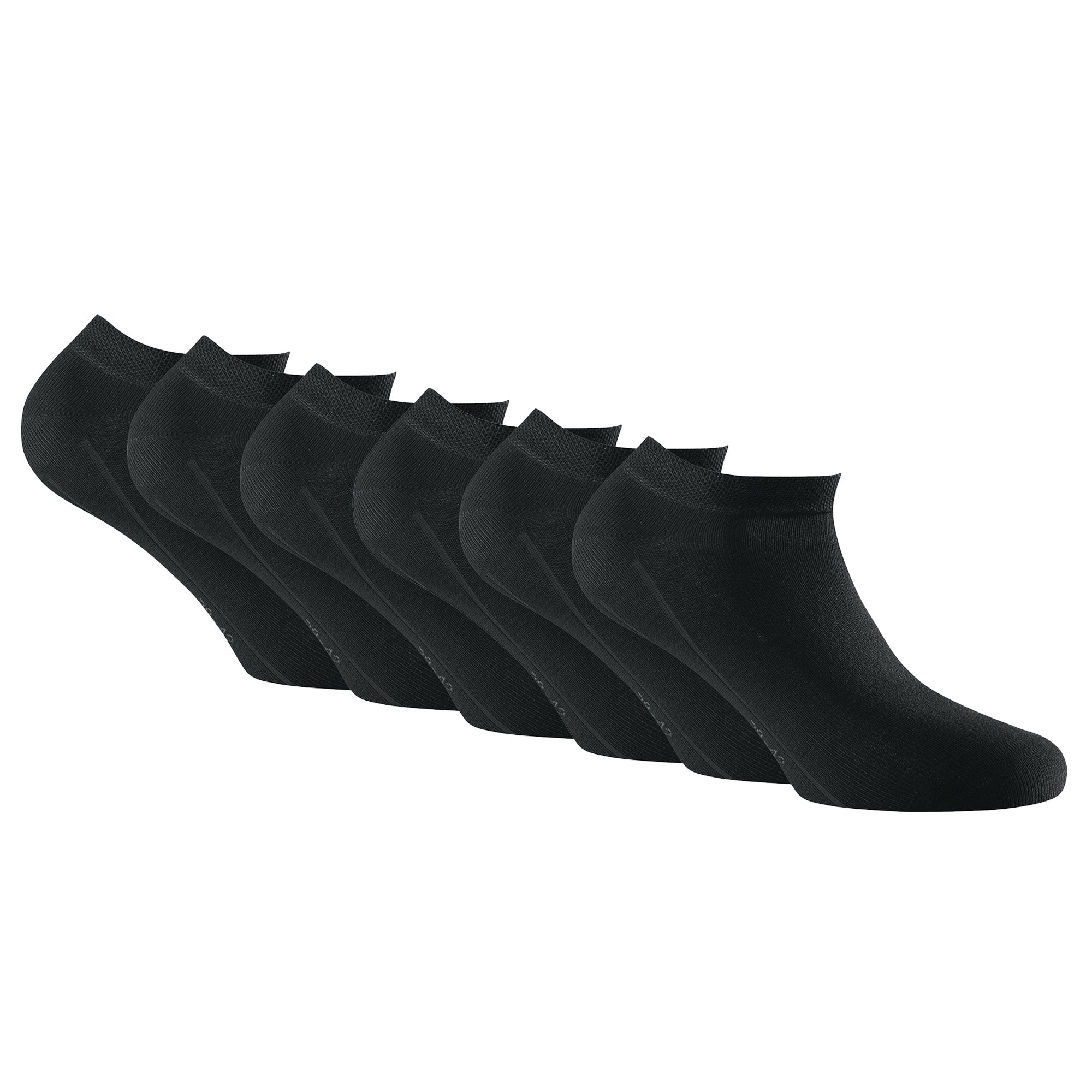 Rohner Basic Unisex Sneaker Socks, 3 Pack - Invisible Sneakers