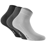 Rohner Basic Unisex Quarter Socken, 3er Pack - Sneaker Plus, Baumwolle