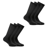 Rohner Basic Unisex Sport Socken, 6er Pack - Basic Sport, einfarbig