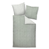 Janine 2-piece bed linen set – DAVOS, fine flannel, cotton, striped