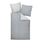 Janine 2-piece bed linen set – DAVOS, fine flannel, cotton, striped