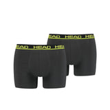 HEAD Herren Boxershort, 6er Pack - Basic, Baumwoll Stretch, einfarbig – 2/2