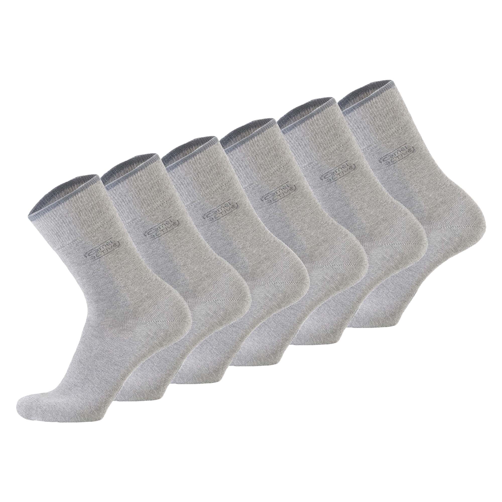 camel active Herren Socken, 6er Pack - Basic Socken, Bio-Baumwolle