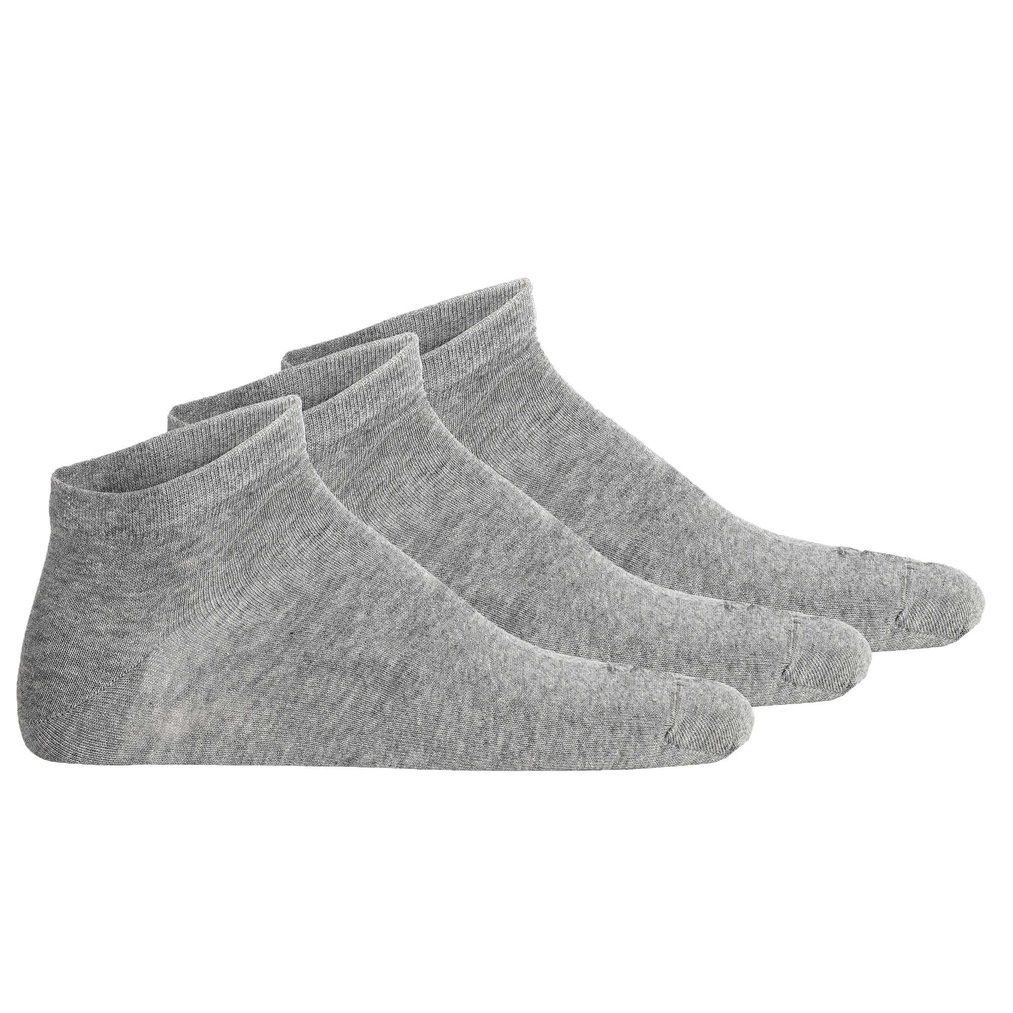 camel active Herren Sneakersocken, 3er Pack - Basic Socken, Bio-Baumwolle