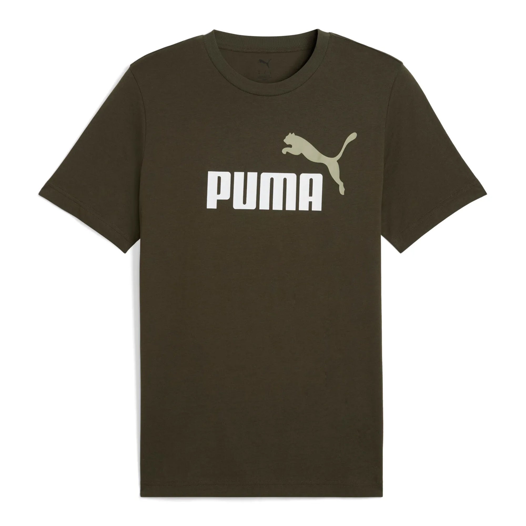 PUMA Herren T-Shirt -  ESS 2 Color No. 1 Logo Tee, Rundhals, Kurzarm, uni