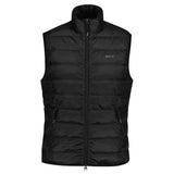 GANT Men's Down Vest - LIGHT DOWN VEST, lightweight quilted vest, stand-up collar, zip