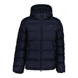 GANT Men's Winter Jacket - ACTIVE CLOUD JACKET, Quilted Jacket, Hood, Zip