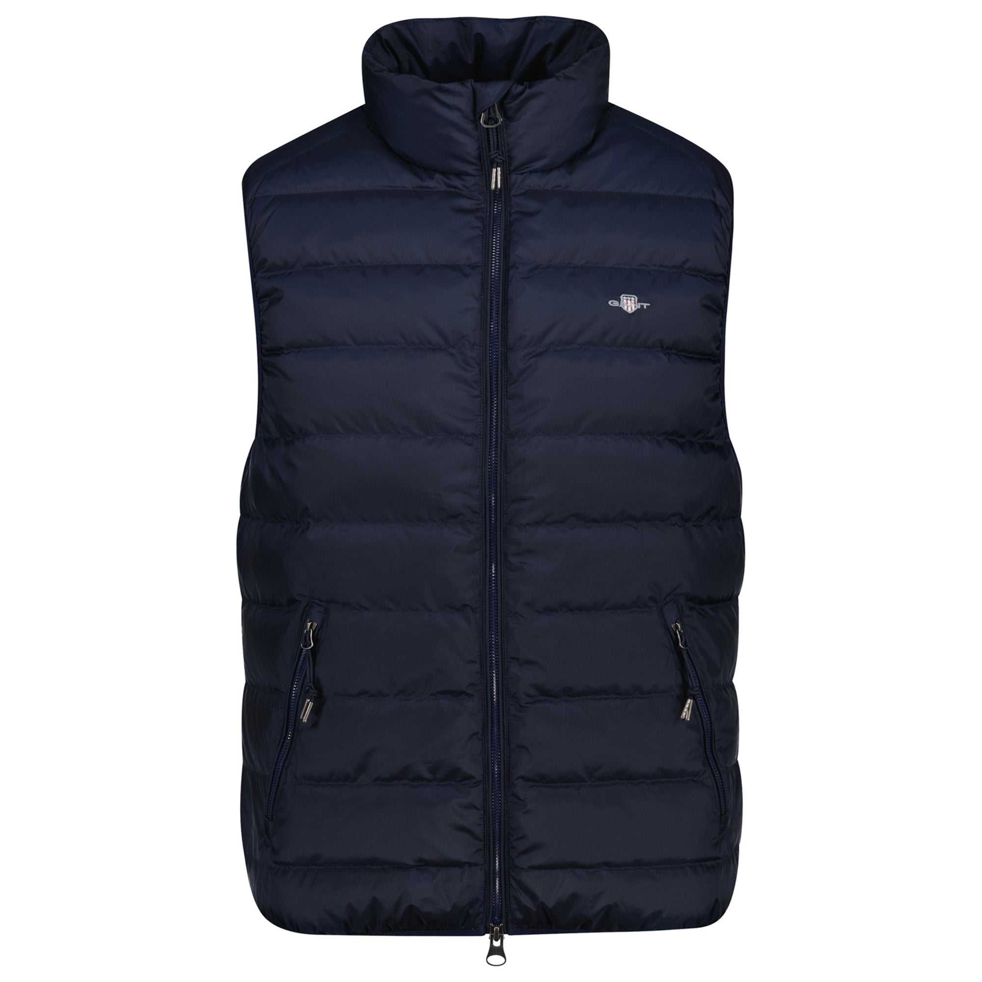GANT Men’s Down Vest - LIGHT DOWN VEST, Quilted Vest, Water-Repellent, Regular Fit