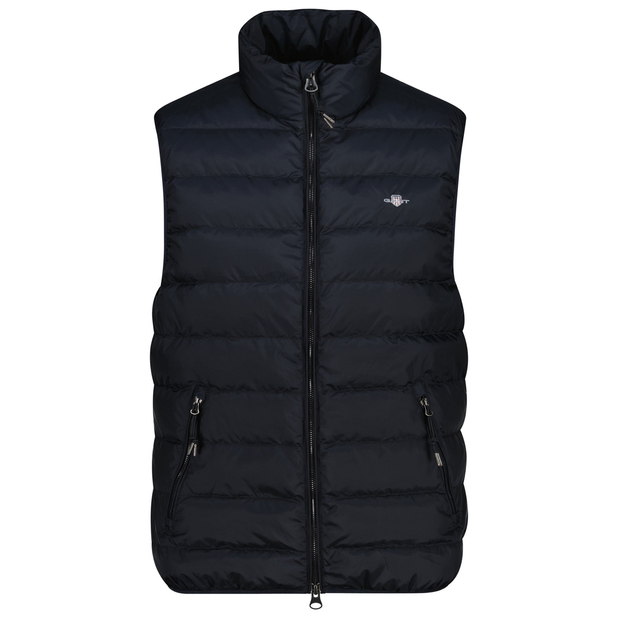 GANT Men’s Down Vest - LIGHT DOWN VEST, Quilted Vest, Water-Repellent, Regular Fit