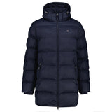 GANT Men’s Winter Jacket - ACTIVE CLOUD MID LENGTH JACKET, Quilted Jacket, Hood, Water-Repellent