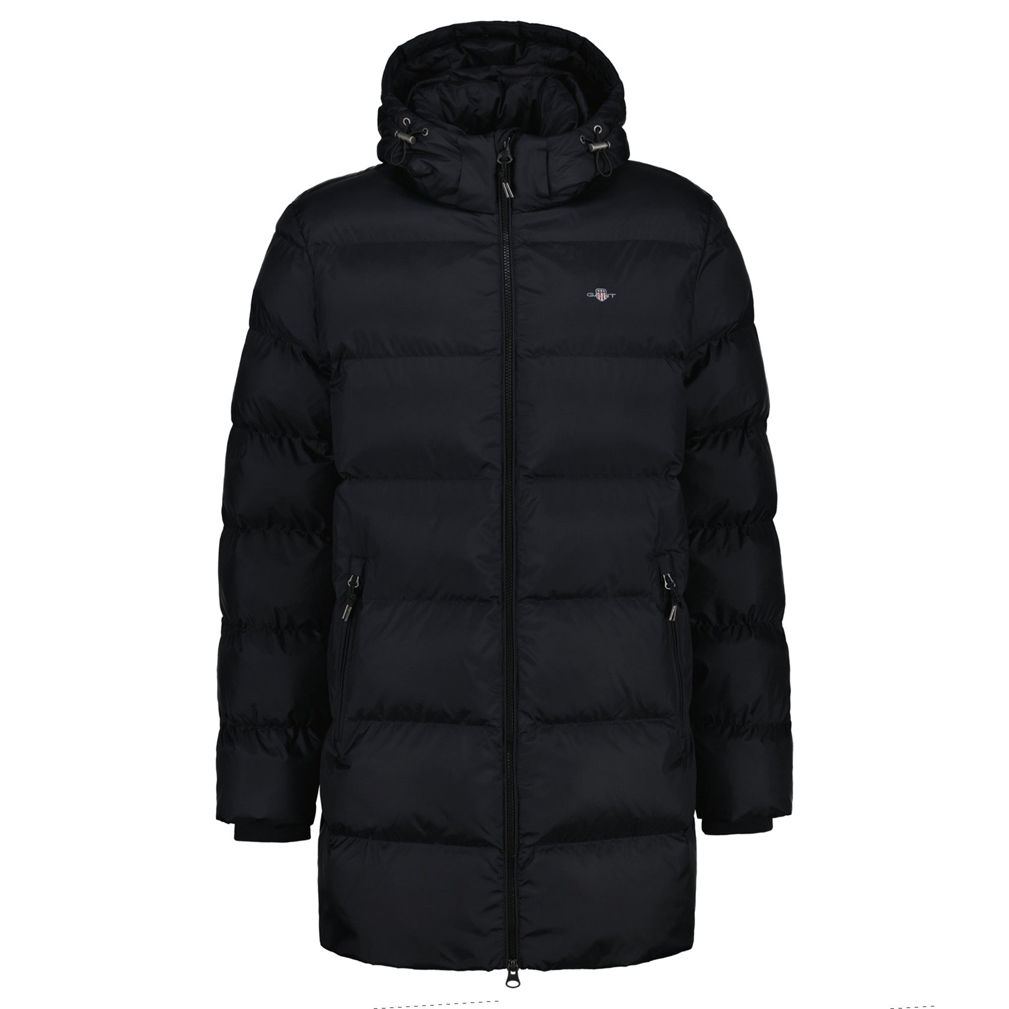 GANT Men’s Winter Jacket - ACTIVE CLOUD MID LENGTH JACKET, Quilted Jacket, Hood, Water-Repellent