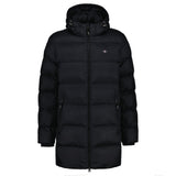 GANT Men’s Winter Jacket - ACTIVE CLOUD MID LENGTH JACKET, Quilted Jacket, Hood, Water-Repellent