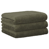 CAWÖ guest towel, pack of 3 – Lifestyle, terry cloth, cotton, plain colour