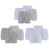 Levi's Herren Boxershorts, 4er Pack - Web-Shorts, Baumwolle, einfarbig
