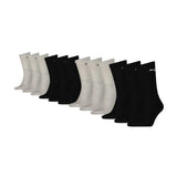 PUMA Unisex Socken, 12er Pack - Sport Crew Sock,Tennissocken, ECOM