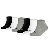 PUMA kids sneaker socks 6-pack - Invisible, ECOM, solid colour, logo