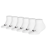 PUMA kids sneaker socks 6-pack - Invisible, ECOM, solid colour, logo