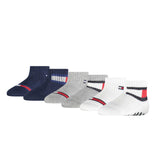 TOMMY HILFIGER baby unisex socks, 6 pack - FLAG SOCK ECOM, stopper socks