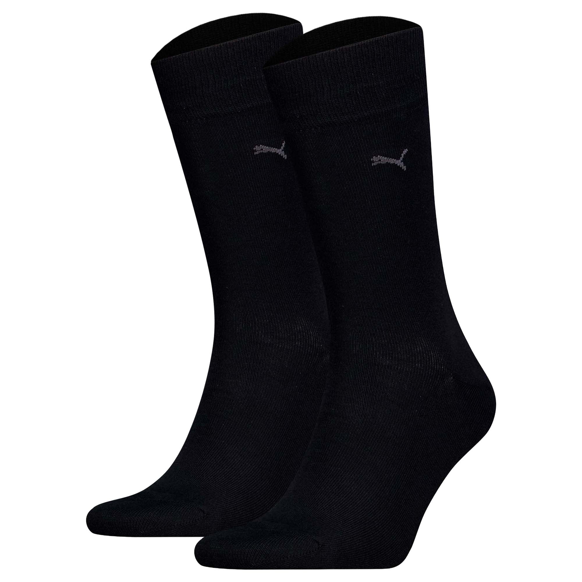 PUMA Herren Socken, 2er Pack -  Classic, Kurzsocken, Logo, einfarbig