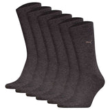 PUMA Herren Socken, 6er Pack -  Classic, Kurzsocken, Logo, einfarbig