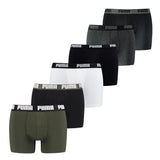 PUMA Herren Boxer Shorts, 6er Pack - Basic Boxer, Cotton Stretch, Everyday
