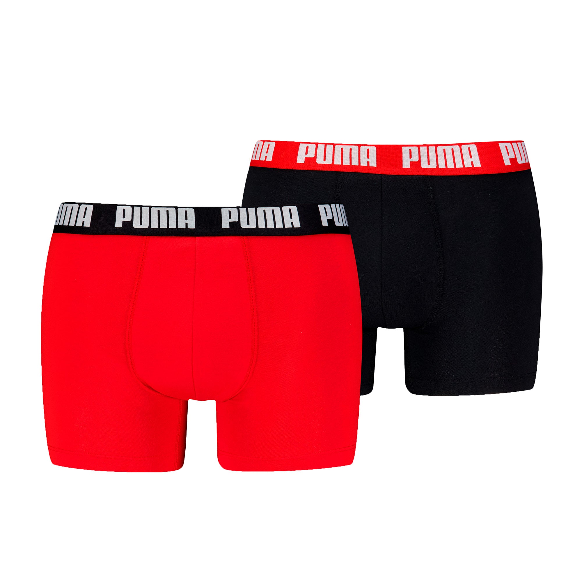 PUMA Herren Boxershorts, 2er Pack - Everyday Basic Boxers 2P, Cotton Stretch, einfarbig