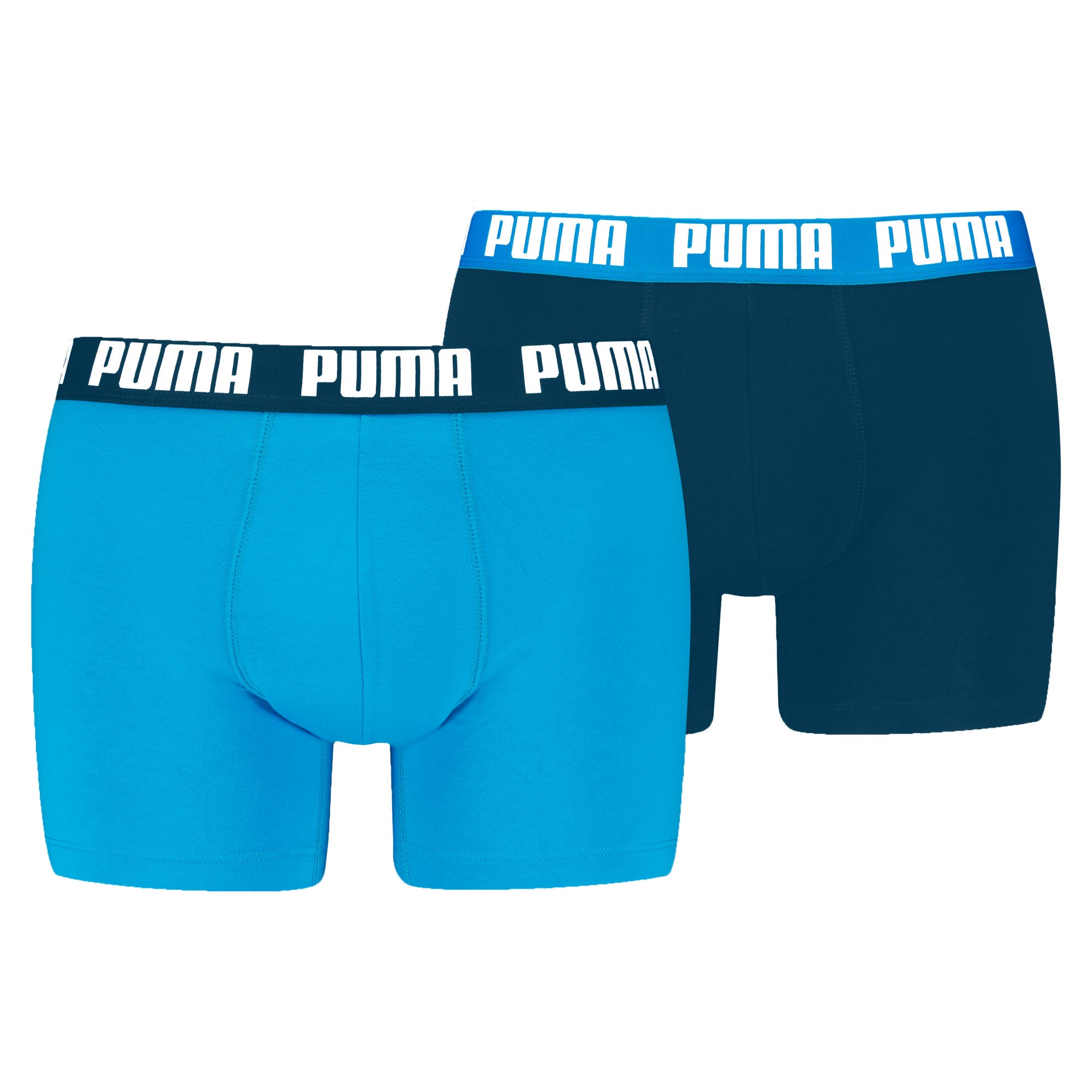 PUMA Herren Boxershorts, 2er Pack - Everyday Basic Boxers 2P, Cotton Stretch, einfarbig
