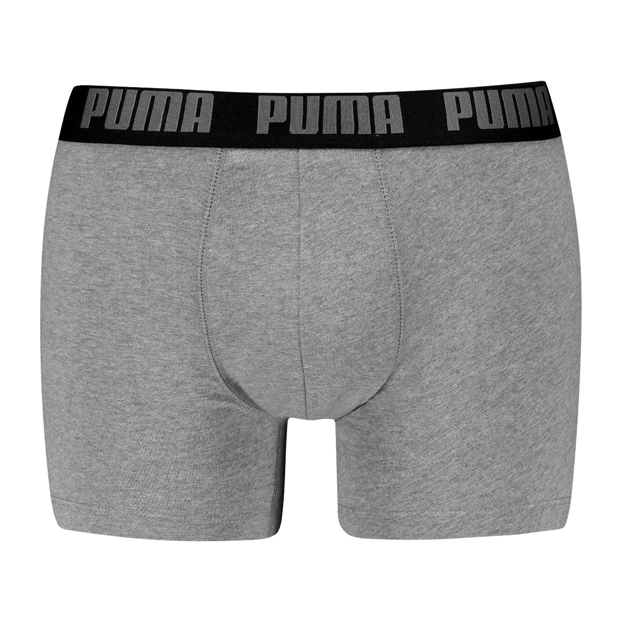 PUMA Herren Boxer Shorts, 6er Pack - Basic Boxer ECOM, Cotton Stretch, Everyday