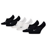 PUMA unisex socks, pack of 6 - Footie Highcut, ECOM, solid colour, logo
