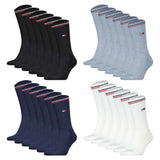 TOMMY HILFIGER Men Sports Socks, 6-pack - Iconic Sock, Tennis Socks