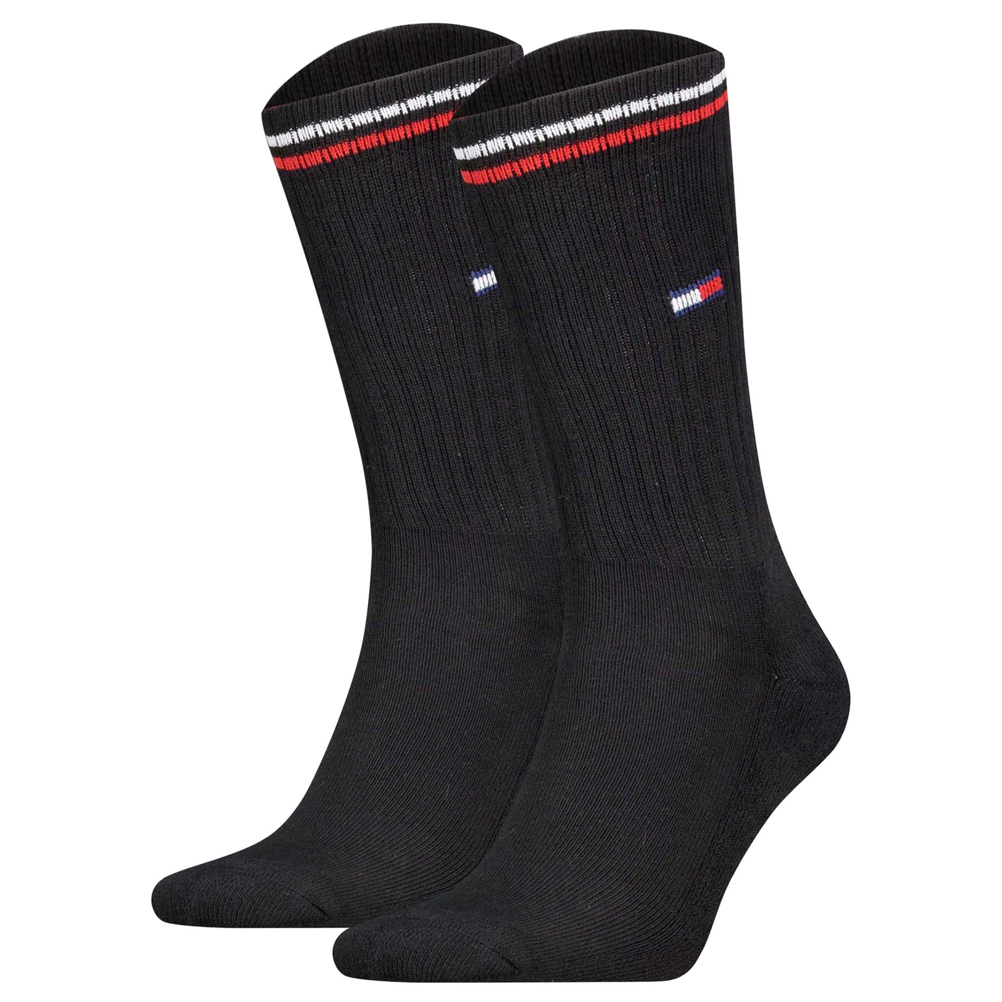TOMMY HILFIGER Men Sports Socks, 2-pack - Iconic Sock, Tennis Socks