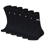 PUMA kids socks 6-pack - Easy Rider, ECOM, solid colour, logo