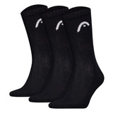 HEAD unisex socks - 3-pack, All Sport Training Crew, sports socks, logo