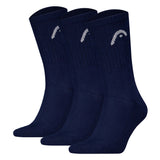 HEAD unisex socks - 3-pack, All Sport Training Crew, sports socks, logo