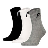 HEAD unisex socks, pack of 3 - All  Sports Training Short Crew, sports socks, logo, solid colour