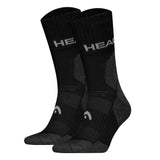 HEAD unisex hiking socks, 2-pack - Hiking All Climates Crew, sports socks, logo