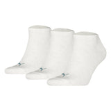 PUMA Unisex Sneakersocken, 3er Pack - Sneaker Plain 3P, Logo, einfarbig