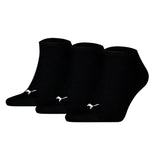 PUMA Unisex Sneakersocken, 3er Pack - Sneaker Plain 3P, Logo, einfarbig