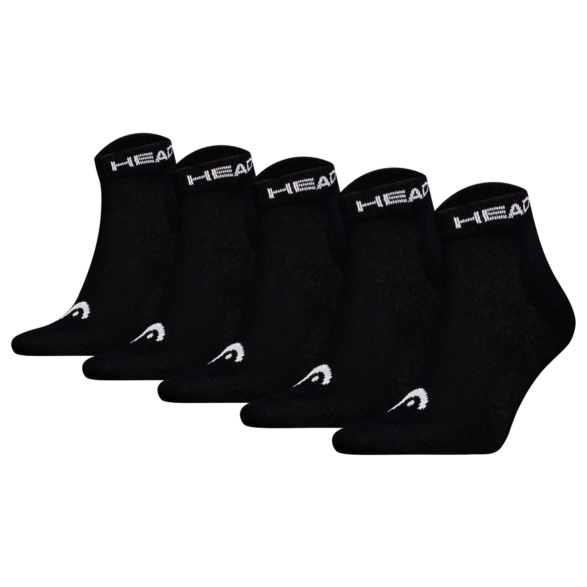 HEAD Unisex Quarter Socken, 5er Pack - ELEMENTS ALL SPORTS QUARTER ECOM, Kurzsocken, einfarbig