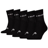 HEAD Unisex Socken, 5er Pack - ELEMENTS ALL SPORTS SHORT CREW ECOM, einfarbig