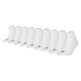 PUMA Unisex Quarter Socks, 9 Pack - Quarter Plain ECOM 9P, Logo, solid colour