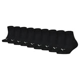 PUMA Kids Quarter socks, 9-pack - Plain Quarter ECOM 9P, logo, solid colour
