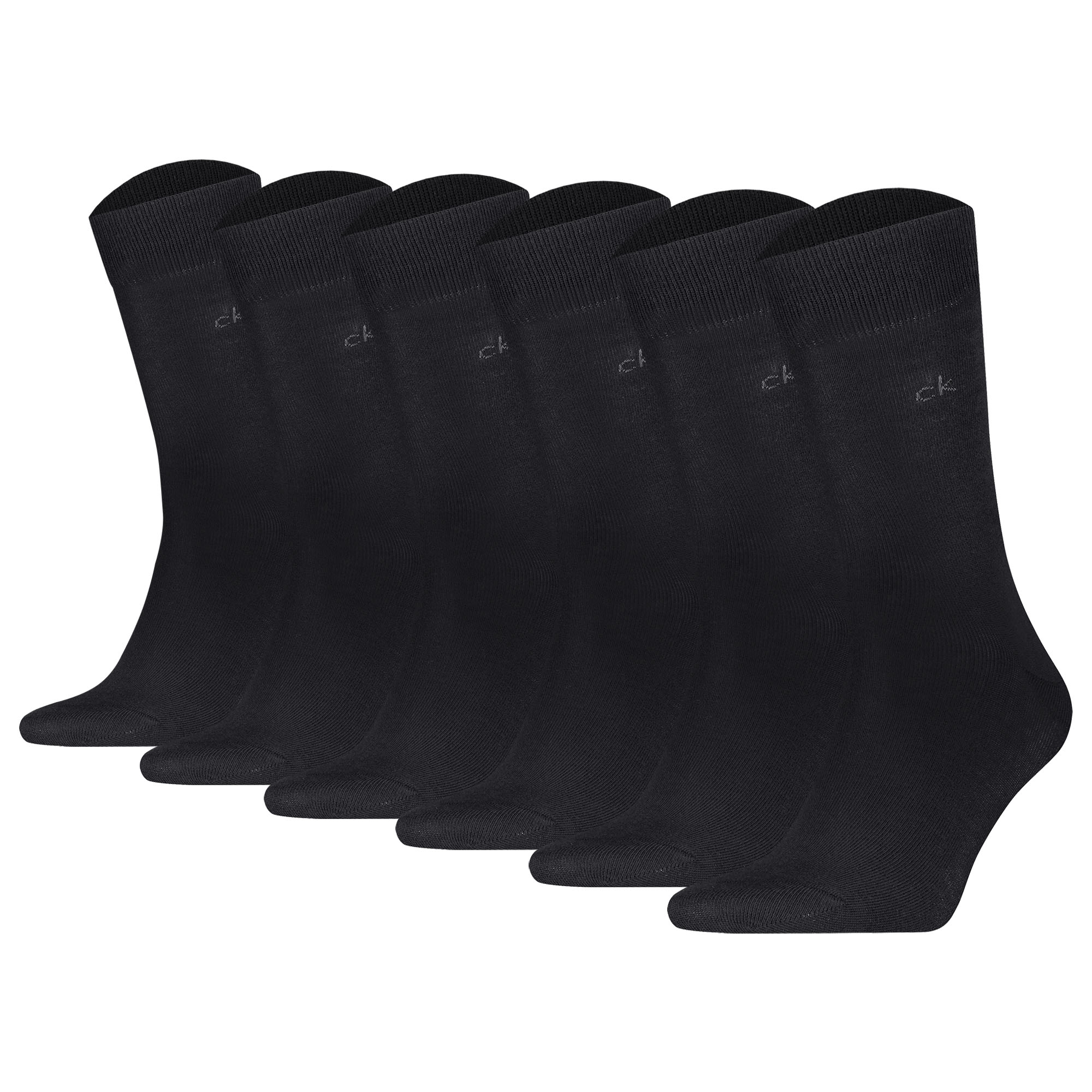 Calvin Klein Men Socks, 6-pack - Men's Socks 6P. Business socks, plain, ECOM