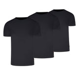 Levi's Men's T-Shirts, 3-pack - Solid Crew 3P, Crew Neck, Cotton Stretch, ECOM